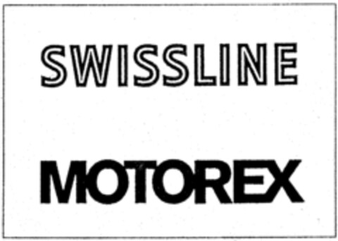 MOTOREX SWISSLINE Logo (IGE, 12/15/1997)