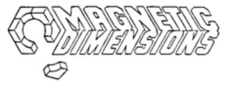 MAGNETIC DIMENSIONS Logo (IGE, 11.10.1989)