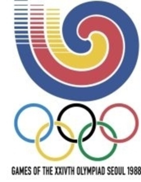 GAMES OF THE XXIVTH OLYMPIAD SEOUL 1988 Logo (IGE, 31.07.2012)