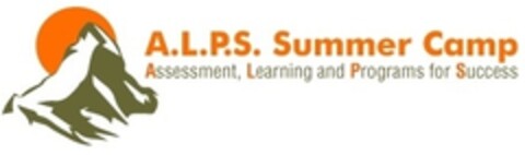 A.L.P.S. Summer Camp Assessment, Learning and Programs for Success Logo (IGE, 21.09.2016)