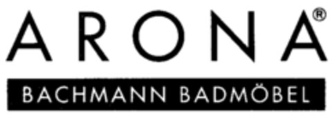 ARONA BACHMANN BADMöBEL Logo (IGE, 06.01.1993)