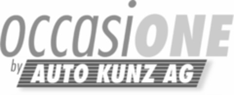 OCCASIONE by AUTO KUNZ AG Logo (IGE, 05.10.2007)