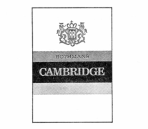 RR ROTHMANS CAMBRIDGE Logo (IGE, 19.04.1988)