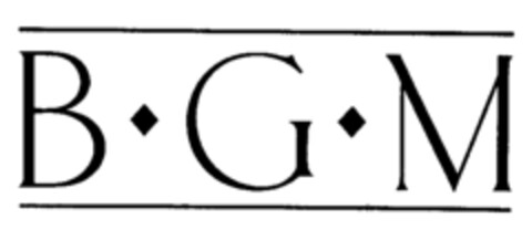 B.G.M Logo (IGE, 06/13/1989)