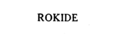 ROKIDE Logo (IGE, 14.10.1975)