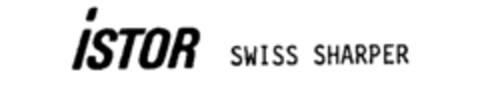 iSTOR SWISS SHARPER Logo (IGE, 12/13/1991)