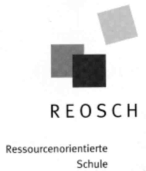REOSCH Ressourcenorientierte Schule Logo (IGE, 01.10.1999)