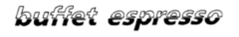 buffet espresso Logo (IGE, 17.08.1993)