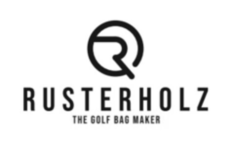 R RUSTERHOLZ THE GOLF BAG MAKER Logo (IGE, 11/17/2023)