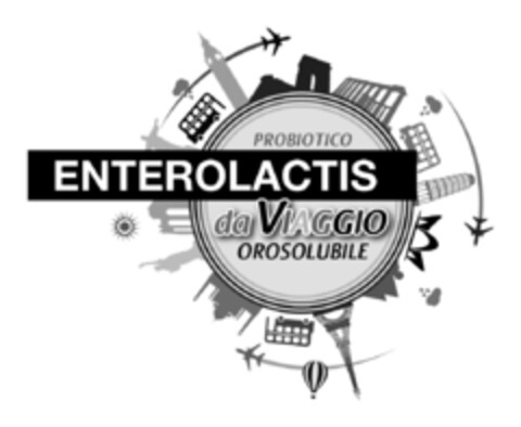 PROBIOTICO ENTEROLACTIS da VIAGGIO OROSOLUBILE Logo (IGE, 11/26/2014)