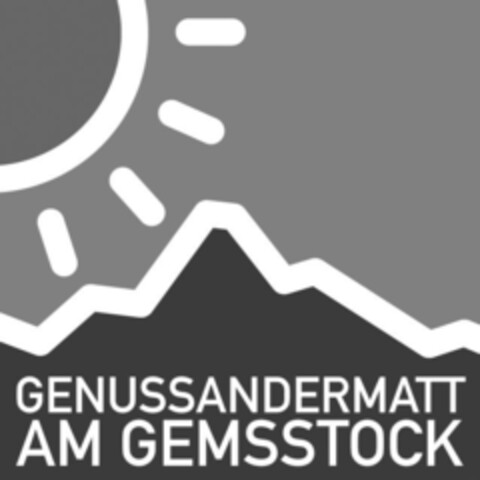 GENUSSANDERMATT AM GEMSSTOCK Logo (IGE, 30.04.2013)