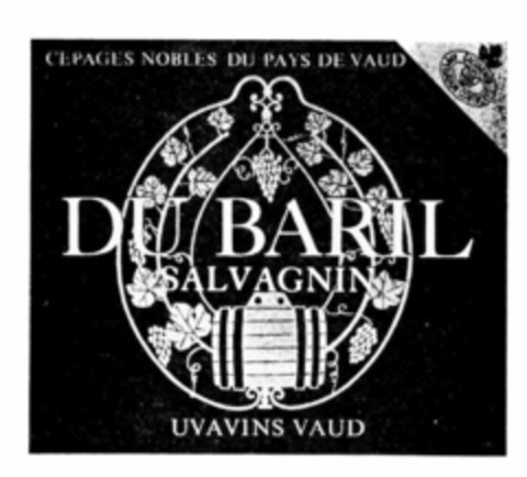 DU BARIL SALVAGNIN Logo (IGE, 08.10.1976)