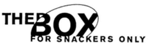 THE BOX FOR SNACKERS ONLY Logo (IGE, 12/22/2000)