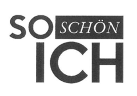 SO SCHÖN ICH Logo (IGE, 03.06.2016)