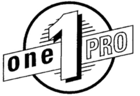 one 1 PRO Logo (IGE, 09/11/1996)
