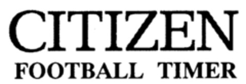 CITIZEN FOOTBALL TIMER Logo (IGE, 06/02/2000)