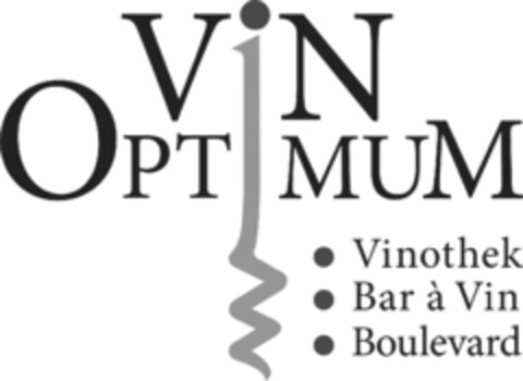 VIN OPTIMUM Vinothek Bar à Vin Boulevard Logo (IGE, 11.10.2017)