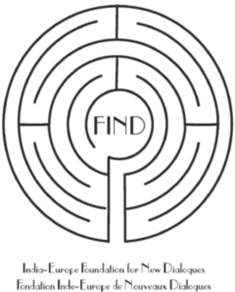 FIND India- Europe Foundation for New Dialogues Fondation Inde- Europe de Nouveaux Dialogues Logo (IGE, 02/07/2013)