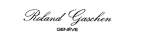 Roland Gaschen GENèVE Logo (IGE, 01/27/1987)