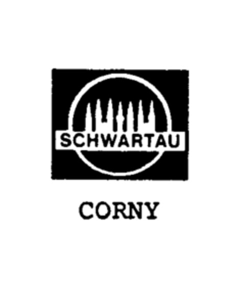 SCHWARTAU CORNY Logo (IGE, 02.04.1985)