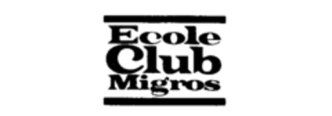 Ecole Club Migros Logo (IGE, 15.02.1993)