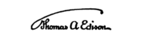 Thomas a Edison Logo (IGE, 20.03.1980)