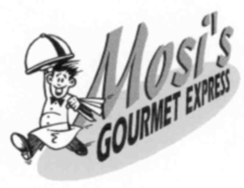 Mosi's GOURMET EXPRESS Logo (IGE, 04/07/2000)