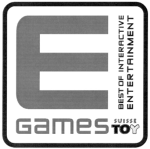 E BEST OF INTERACTIVE ENTERTAINMENT GAMES SUISSE TOY Logo (IGE, 13.06.2007)