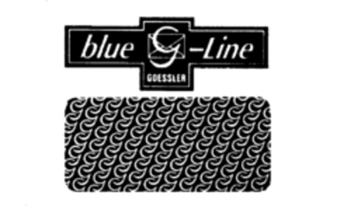 blue G -Line GOESSLER Logo (IGE, 16.04.1987)