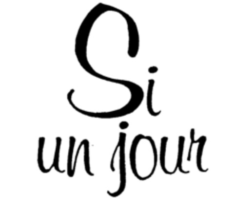 Si un jour Logo (IGE, 05.11.1986)