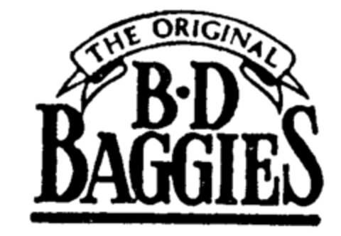 THE ORIGINAL B.D BAGGIES Logo (IGE, 30.11.1987)