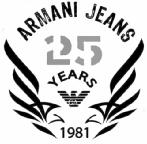 ARMANI JEANS 25 YEARS 1981 Logo (IGE, 10.02.2006)