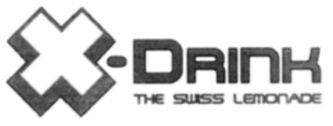 X-DRINK THE SWISS LEMONADE Logo (IGE, 13.06.2003)