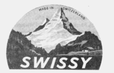 MADE IN SWITZERLAND SWISSY Logo (IGE, 17.05.1991)