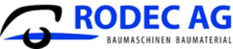 RODEC AG BAUMASCHINEN BAUMATERIAL Logo (IGE, 10/01/2015)