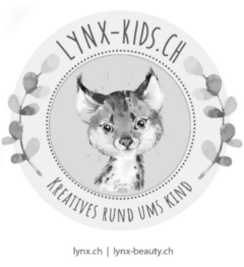 LYNX-KIDS.CH KREATIVES RUND UMS KIND lynx.ch lynx-beauty.ch Logo (IGE, 01/14/2021)