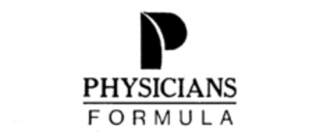 P PHYSICIANS FORMULA Logo (IGE, 15.07.1987)