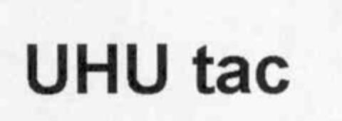 UHU tac Logo (IGE, 05/09/2000)