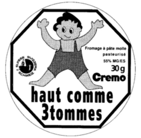 Cremo haut comme 3tommes Logo (IGE, 11/08/1990)