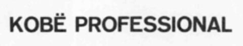 KOBë PROFESSIONAL Logo (IGE, 13.11.1989)