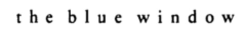 the blue window Logo (IGE, 13.06.1995)