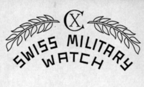 CX SWISS MILITARY WATCH Logo (IGE, 11/01/1999)