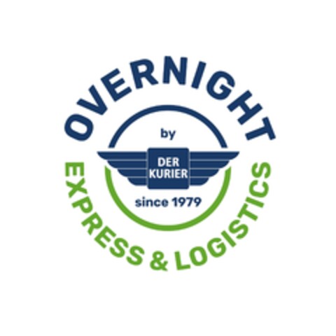 OVERNIGHT EXPRESS & LOGISTICS by DER KURIER since 1979 Logo (IGE, 07.09.2023)