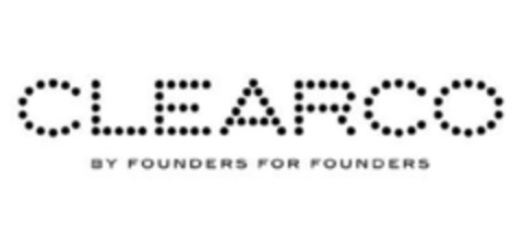 CLEARCO BY FOUNDERS FOR FOUNDERS Logo (IGE, 12.10.2021)