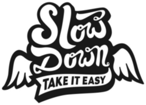 Slow Down TAKE IT EASY Logo (IGE, 10/30/2014)