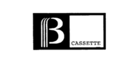 B CASSETTE Logo (IGE, 08/18/1977)