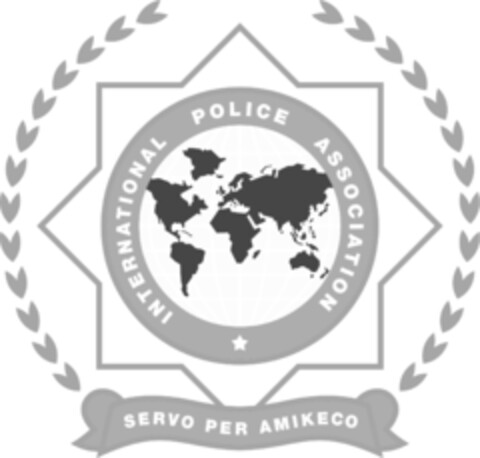 INTERNATIONAL POLICE ASSOCIATION SERVO PER AMIKECO Logo (IGE, 13.03.2024)