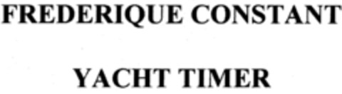 FREDERIQUE CONSTANT YACHT TIMER Logo (IGE, 03.07.1998)