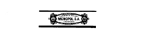 M MONOPOL S.A. CHIASSO FABBRICA SIGARI Logo (IGE, 17.11.1975)