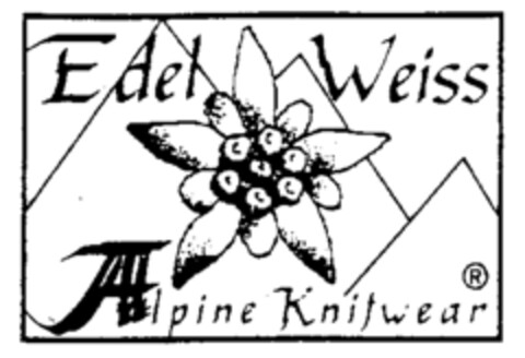 Edel Weiss Alpine Knitwear Logo (IGE, 06.08.1996)